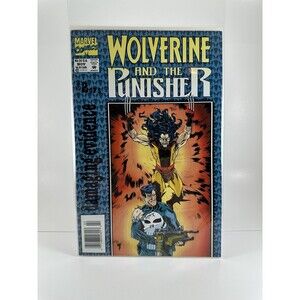 Wolverine and the Punisher: Damaging Evidence #2 Newsstand (1993) Marvel